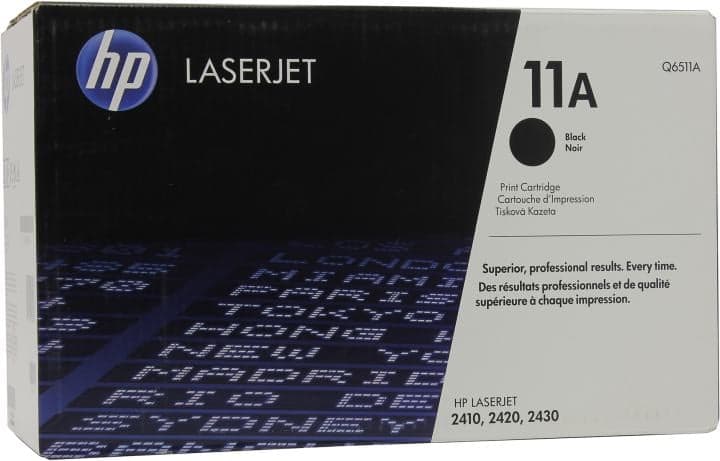 Картридж HP Q6511A (№11A) BLACK для HP LJ 2400 серии