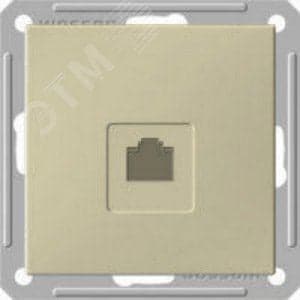 Schneider Electric RSI-152K5E-2-86 W59 Розетка компьютерная скрытая в рамку бежевая (RSI-152K5E-2-86)