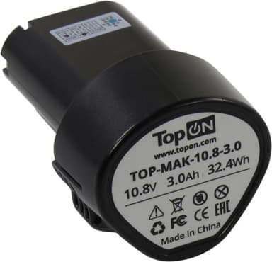 TopON <TOP-PTGD-MAK-10.8-3.0> Аккумулятор для Makita (Li-Ion, 10.8В, 3.0Ач)
