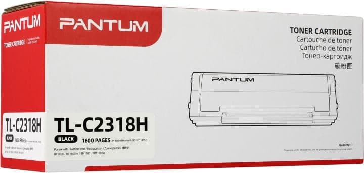 Тонер-картридж Pantum TL-C2318H Black для BP1800/BP1800W/BM1800/BM1800W