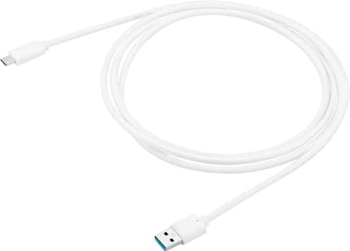 Кабель Buro BU-USB3.2-AC-1MW USB (m)-USB Type-C (m) 1м белый пакет