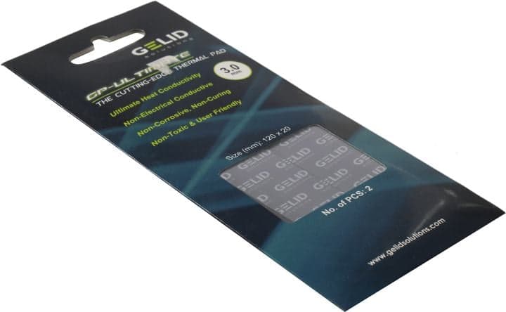 GELID <TP-VP04-R-E> Термоинтерфейс 120x20x3мм (2шт)