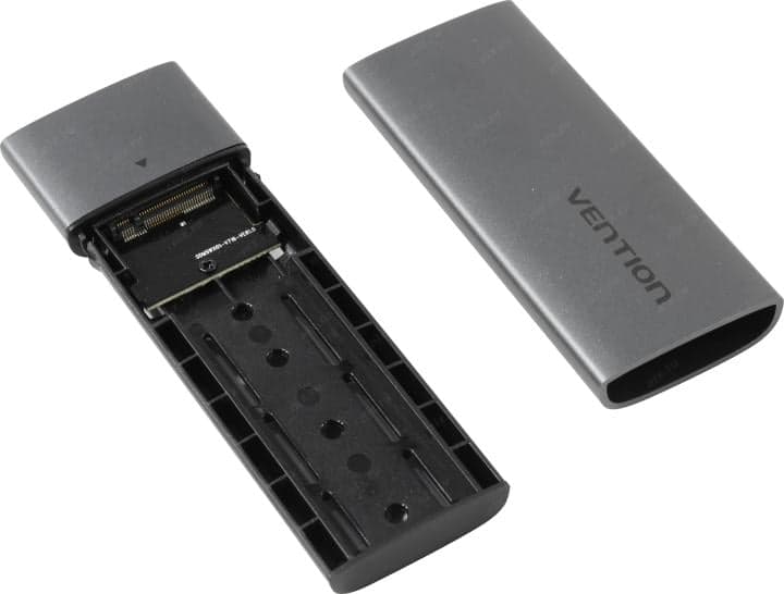 Vention <KPFH0> (EXT BOX для внешнего подключения M2 NGFF SSD, USB-С 3.1, Aluminum)