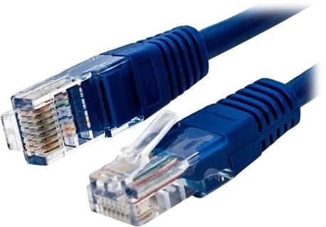 Кабель патч-корд U/UTP 5e кат. 1м Filum FL-U5-1M-BL 26AWG(7x0.16 мм), омедненный алюминий (CCA), PVC