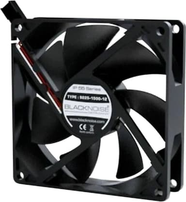 9225-22-12 Вентилятор промышленный Noiseblocker IP55 Serie 9225-22-12, 92x92x25 мм, 2200 об/мин, 30 дБА, напр. 12В