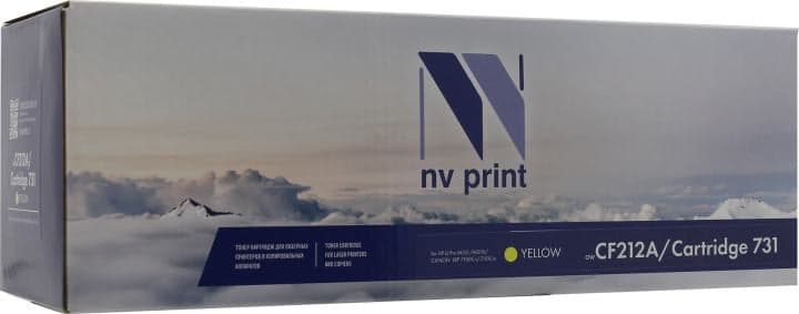 Картридж NV-Print CF212A/Cartridge731 Yellow для HP LJ Pro M251/276, Canon LBP7100Cn/7110Cw