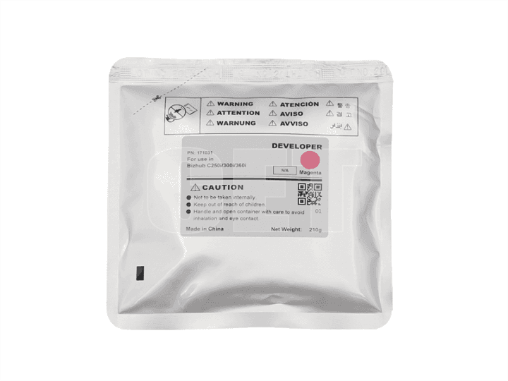 CET171031 Девелопер для KONICA MINOLTA Bizhub C250i/300i/360i (CET) Magenta, 210г, 1000000 стр., CET171031