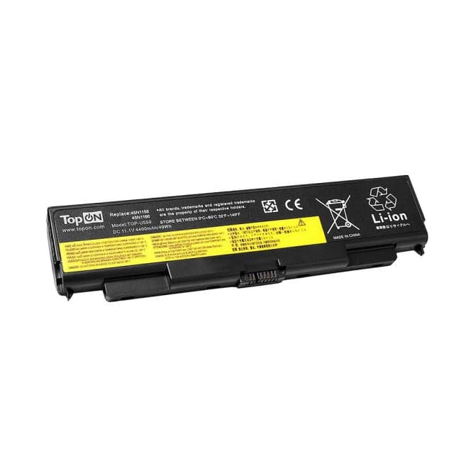 TopON TOP-L440 Аккумулятор для ноутбука Lenovo 11.1V 4400mAh 49Wh. PN: 45N1147.
