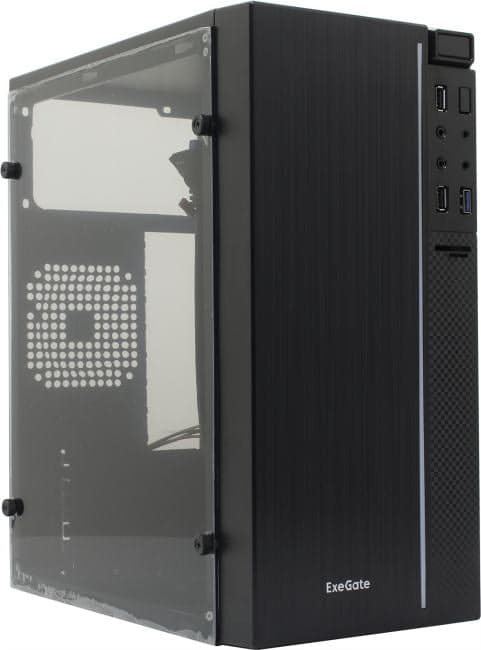 Minitower Exegate <mEVO-9301> MicroATX без БП <EX283754RUS>