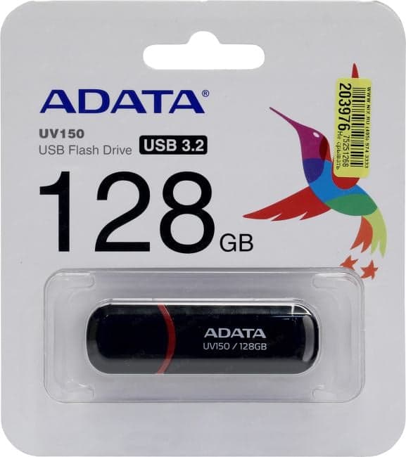 ADATA UV150 <AUV150-128G-RBK> USB3.0 Flash Drive 128Gb