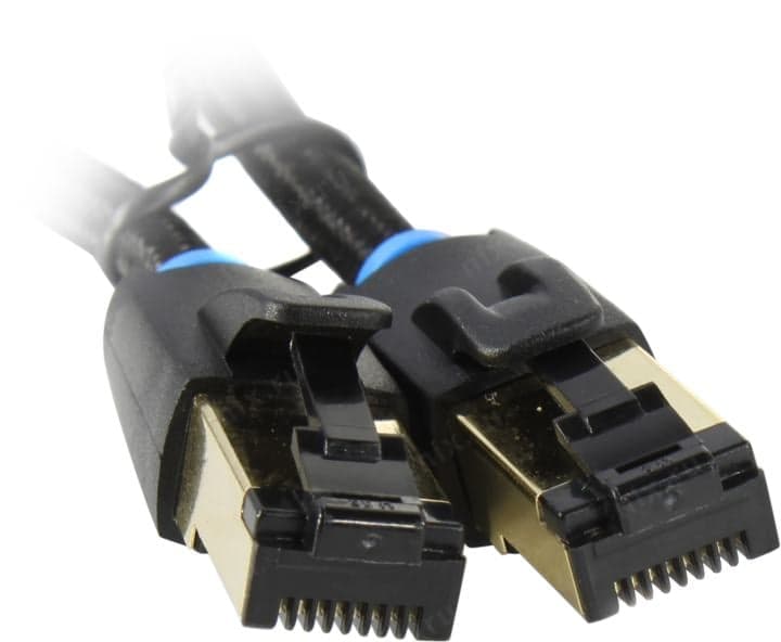 Vention <IKGBH> Patch Cord SFTP кат.8 2м, чёрный.
