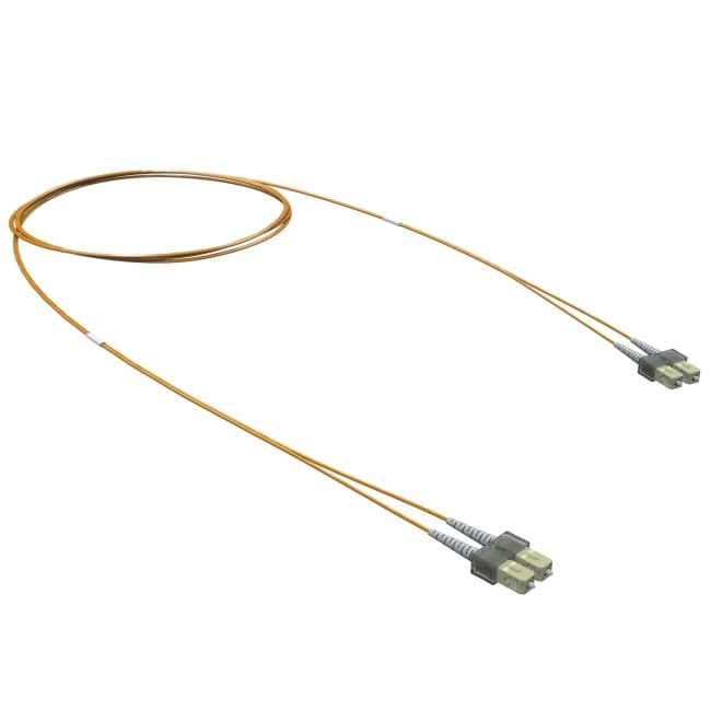 Патч-корд волоконно-оптический DKC RNPC50DCC1 Duplex SC/UPC-SC/UPC, 50/125 (OM2), 1 м, "RAM telecom"