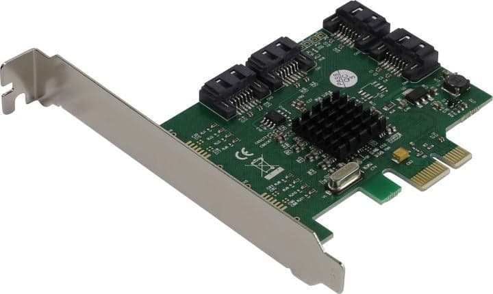 Orient M9215S (RTL) PCI-Ex1, SATA 6Gb/s, 4port-int