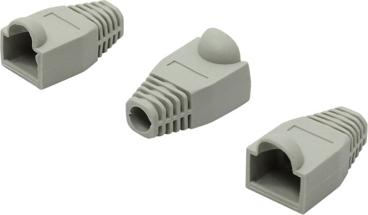 5bites <US016-GY> Колпачок изолирующий для коннектора RJ-45 (упаковка - 100 шт, серый)