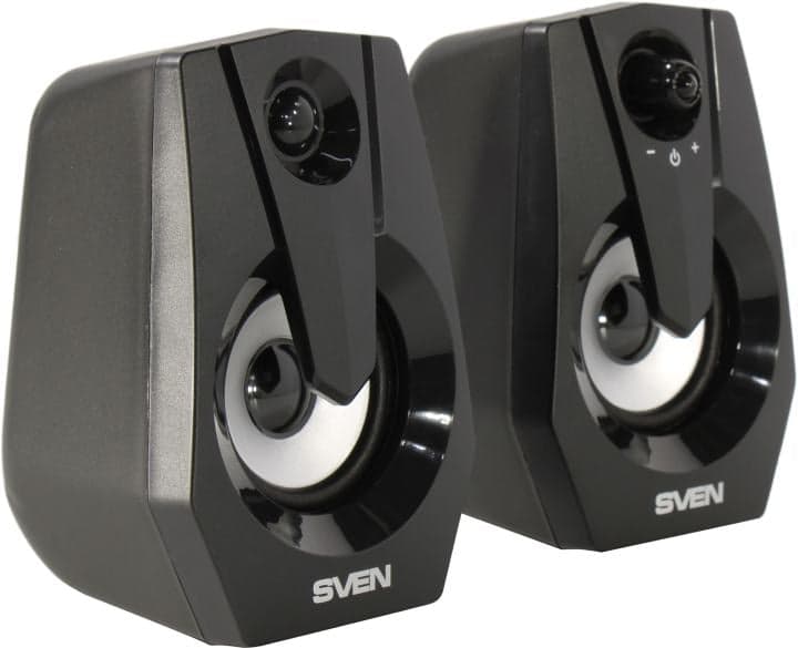 Колонки SVEN 370 Black (2x3W, питание от USB)