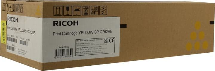 Картридж Ricoh <407719> Yellow SP C252HE
