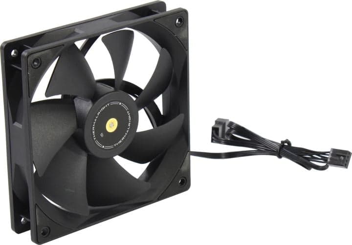 Thermalright <TL-G12B> (4пин, 120x120x25мм, 23.6дБ, 1500 об/мин)