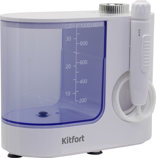 Kitfort <KT-2914> Ирригатор для полости рта (2-10 бар, 1250-1700 имп./мин., 1л)