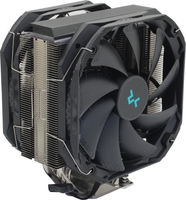 Deepcool <R-AS500-BKNLMP-G/1700> AS500 PLUS (4пин,115x/1200/1700/2011/2066/AM4,500-1200об/мин,Al+тепл.трубки)