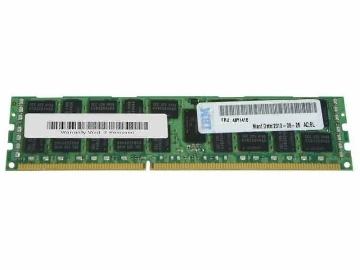 49Y1416 Модуль памяти 8 GB (Dual-Rank x4) PC3-8500 CL7 ECC DDR3 1066 MHz LP RDIMM