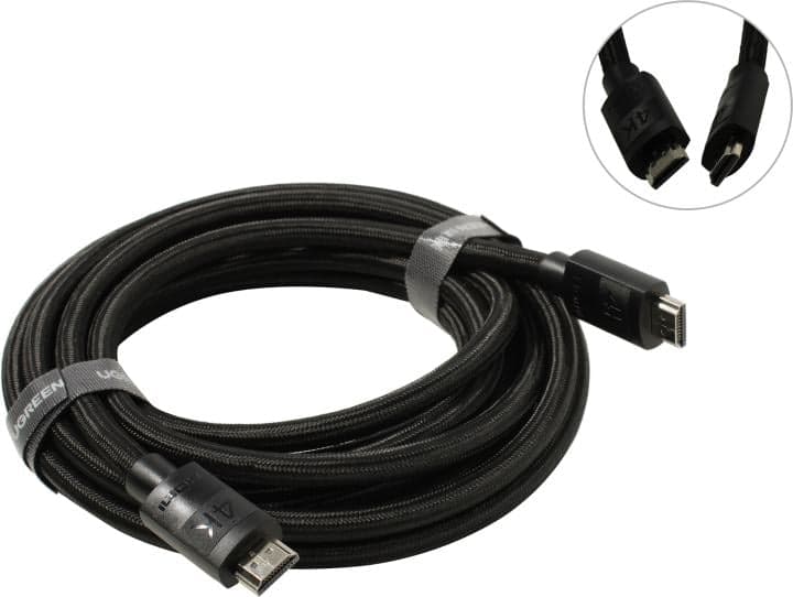 UGREEN HD119 <40103> Кабель HDMI to HDMI (19M -19M) 5м ver2.0