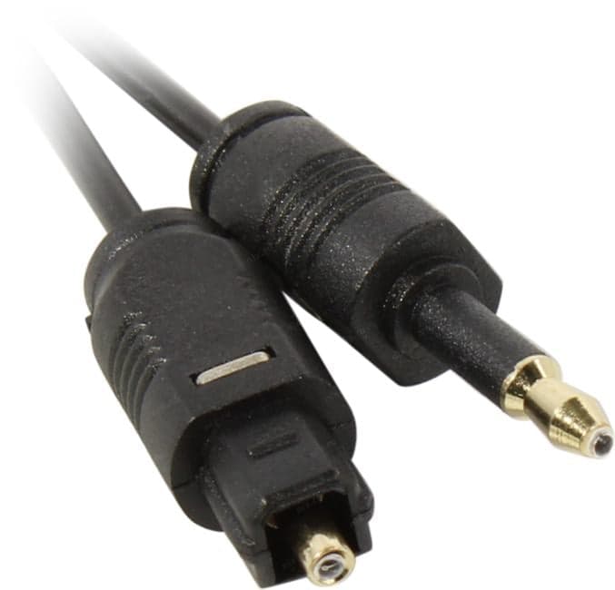 Telecom <TOC2023-1м> Кабель ODT(Toslink)-M --> (mini Toslink)-M 1м