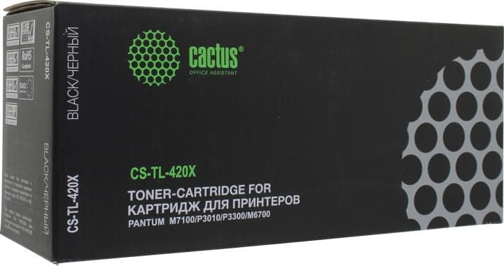 Картридж Cactus CS-TL-420X Black для Pantum M7100/P3010/P3300/M6700
