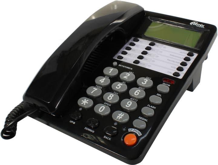Проводной телефон Ritmix RT-495 White