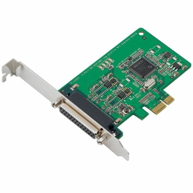 Контроллер MOXA CP-132EL-DB9M 2 Port PCIe Board,w/ DB9M Cable,RS-422/485,Low Profile