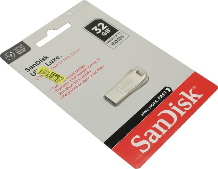 SanDisk Ultra Luxe <SDCZ74-032G-G46> USB3.1 Flash Drive 32Gb (RTL)