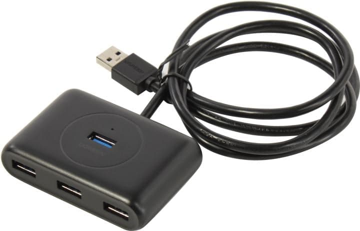 UGREEN CR113 Black <20291> USB3.0 4-port Hub