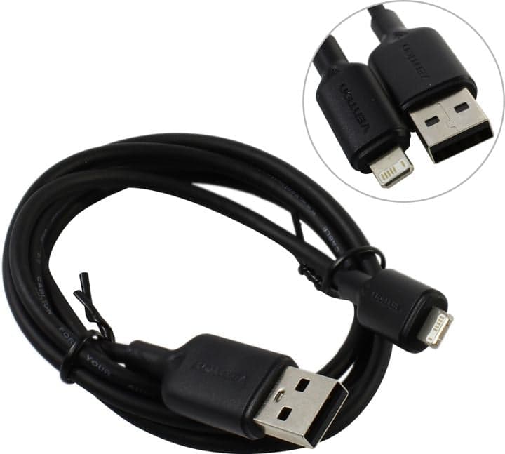 Vention <LAMBF> Кабель USB 2.0 AM -> Lightning 1м