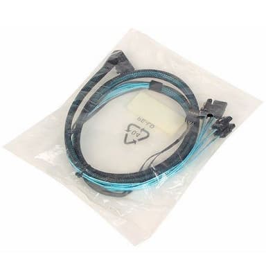 ACD <ACD-RA8643-SATASB-08M/6705170> Кабель SFF-8643-->4xSATA 0.8м Г-образный коннектор