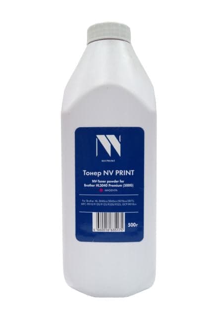 Тонер NVP Brother (500г) Magenta для HL-3040cn/3045cn/3070cw/3075; MFC-9010/9120/9125/9320/9325; DCP-9010cn Premium
