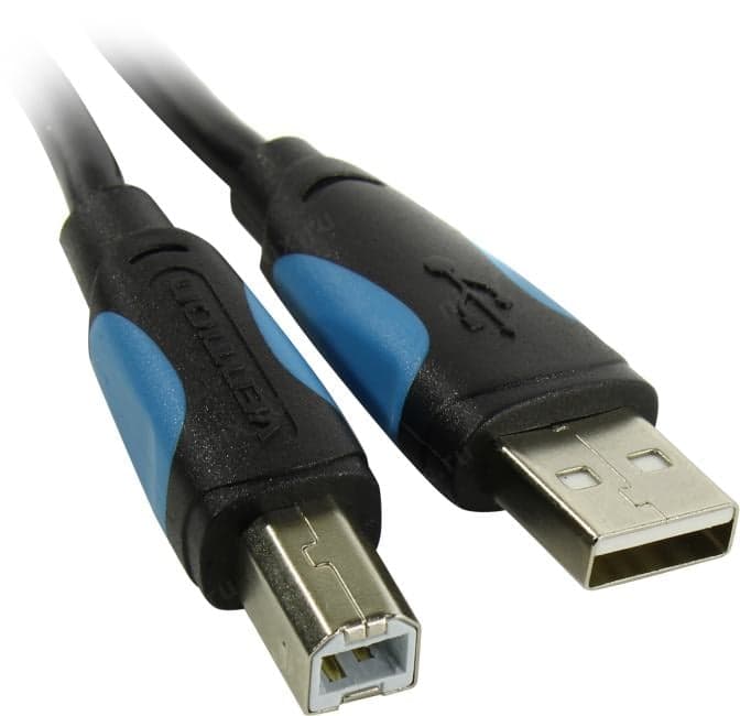 Vention <VAS-A16-B500> Кабель USB 2.0 A-->B 5м 1 фильтр