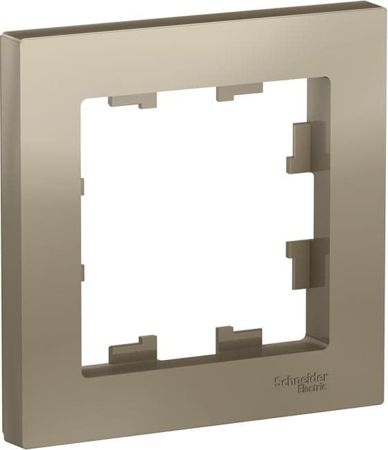 Schneider Electric ATN000501 Рамка однопостовая ATLASDESIGN шампань