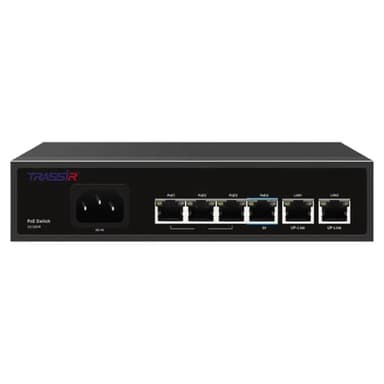 Коммутатор Trassir TR-NS1206-65-4PoE