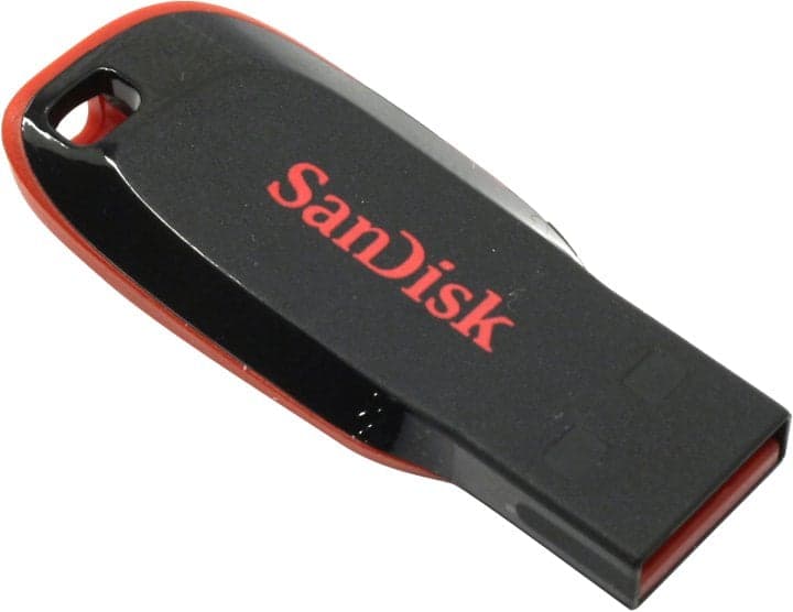 SanDisk Cruzer Blade <SDCZ50-008G-B35> USB2.0 Flash Drive 8Gb (RTL)