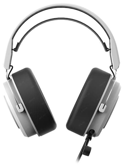 Наушники с микрофоном Bloody G535 Black/White (7.1, шнур 2м, USB, с регулятором громкости)