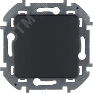 Legrand 673653 Переключатель одноклавишный INSPIRIA 10 AX 250 В~ антрацит