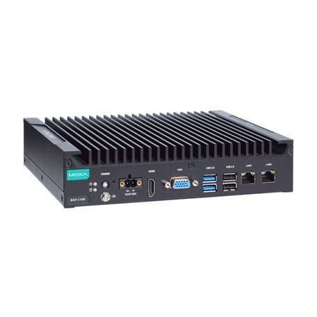 Микрокомпьютер MOXA BXP-C100-C1-T Box type,Celeron 6305E,8GB DDR4,COMx2,LANx2,USBx6,DIOx4,VGA+HDMI,12/24 VDC