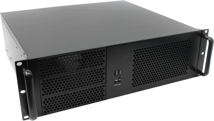 Server Case 3U Exegate <Pro 3U390-08> ATX 600W (24+8+2x4+2x6/8пин) <EX264944RUS>