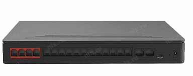 S412 АТС IP Yeastar 20 абонентов и 8 одновременных вызовов, 8 предустановленных ( несъёмных ) FXS портов и 2 FXO порта
