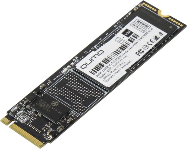 SSD 256 Gb M.2 2280 M QUMO <Q3DT-256GHHY-NM2> 3D TLC