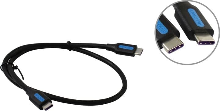 Vention <COTBD> Кабель USB 2.0 USB-C-->USB-C 0.5м