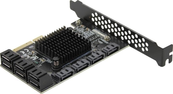 Orient AJ1166S10 (RTL) PCI-Ex4, SATA 6Gb/s, 10port-int