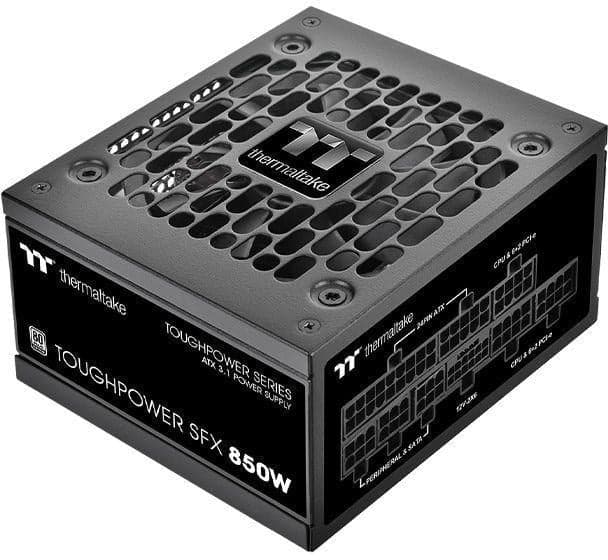 PS-STP-0850FNFAPE-1 Блок питания Thermaltake SFX 850W Toughpower SFX850 Gen.5 80+ platinum (20+4pin) APFC 90mm fan 8xSA