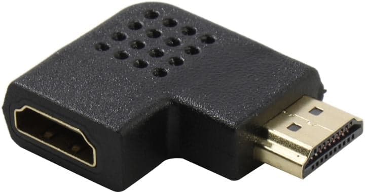 Orient <C474> Переходник HDMI 19M <-> HDMI 19F, Г-образный коннектор (влево)