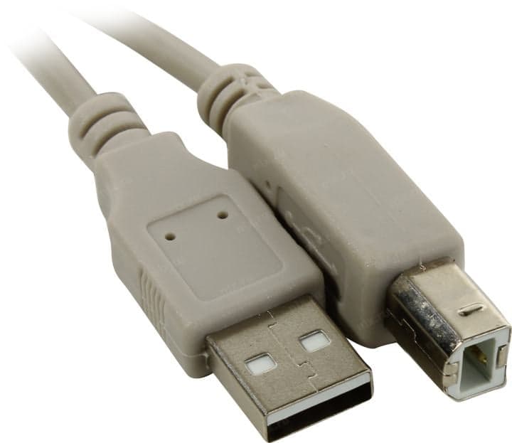 5bites <UC5010-010C> Кабель USB 2.0 A-->B 1м