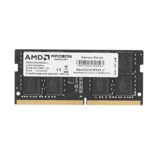 AMD <R9432G3206S2S-U> DDR4 SODIMM 32Gb <PC4-25600> CL22 (for NoteBook)